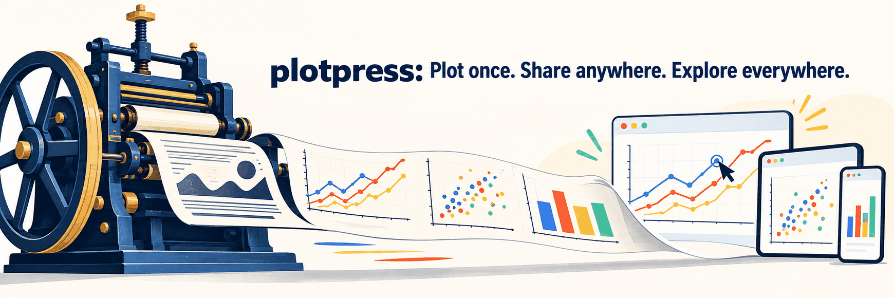plotpress: Plot once. Share anywhere. Explore everywhere.